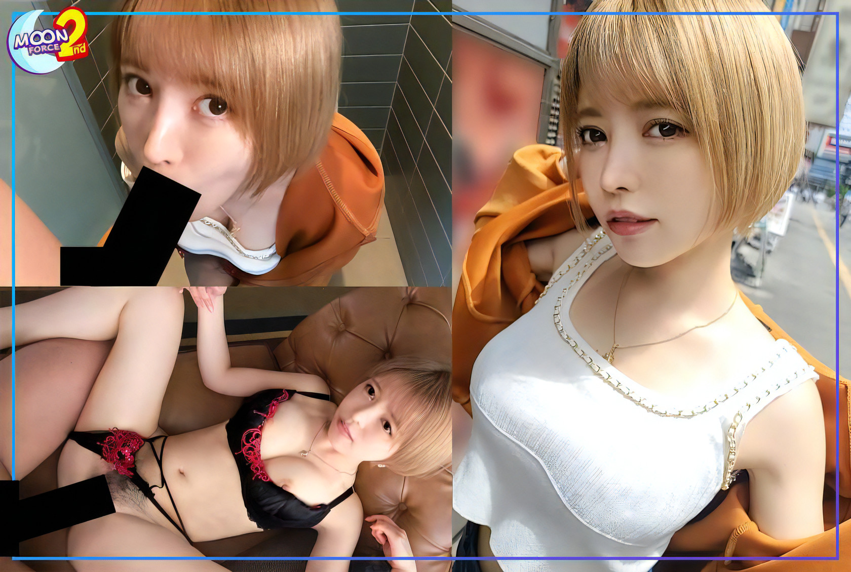 ツンデレだけど実はドMな可愛いショートヘアな金髪ギャルかなちゃん♪